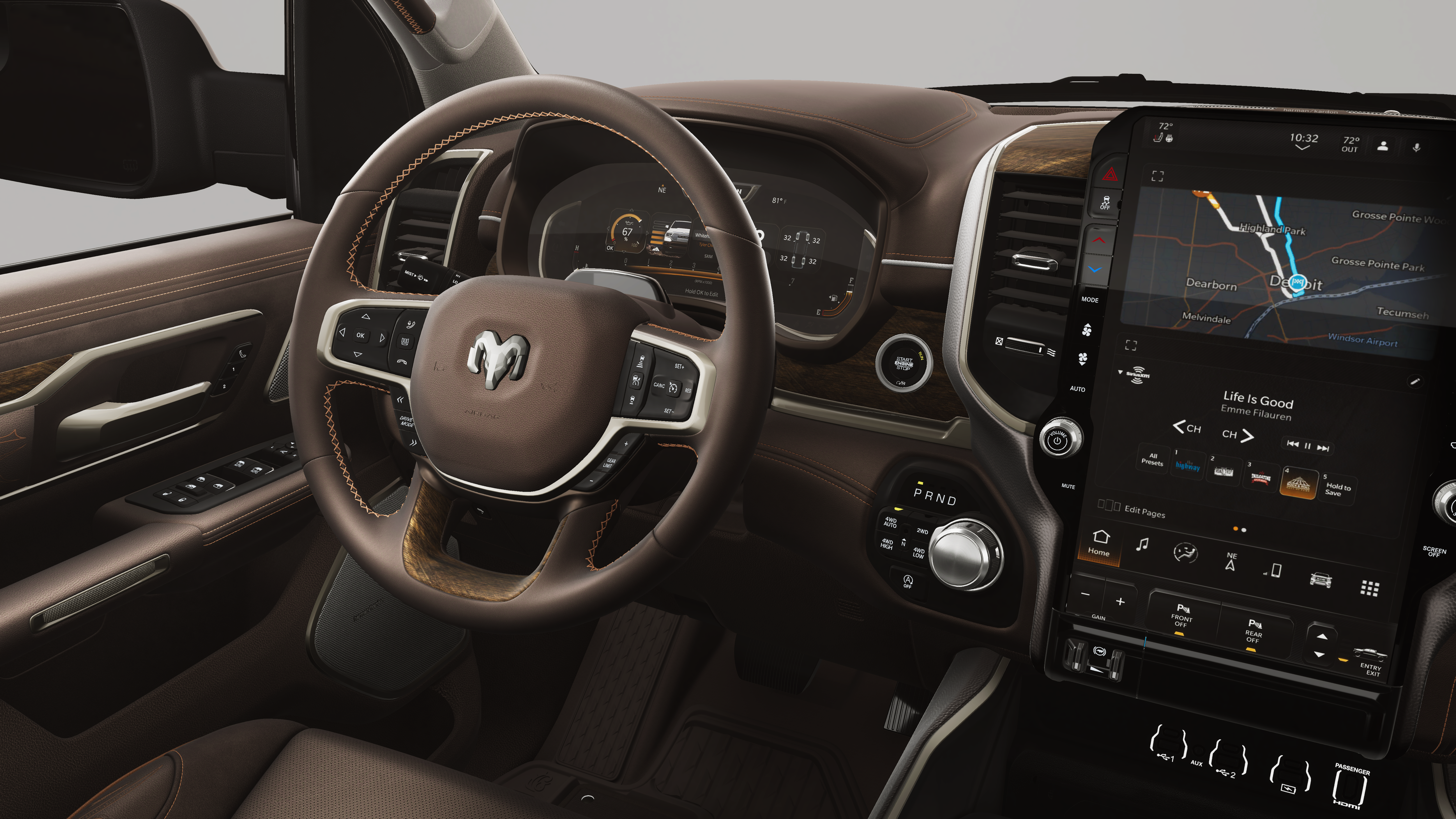 2026 RAM Ram 1500 RAM 1500 LIMITED LONGHORN CREW CAB 4X4 6'4' BOX