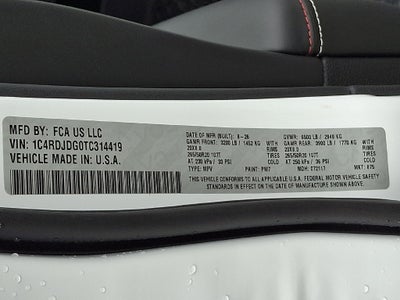 2026 Dodge Durango GT Plus America 250 Edition