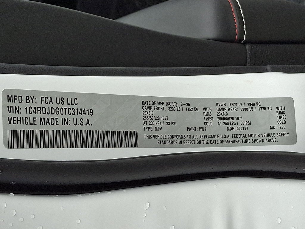 2026 Dodge Durango GT Plus America 250 Edition