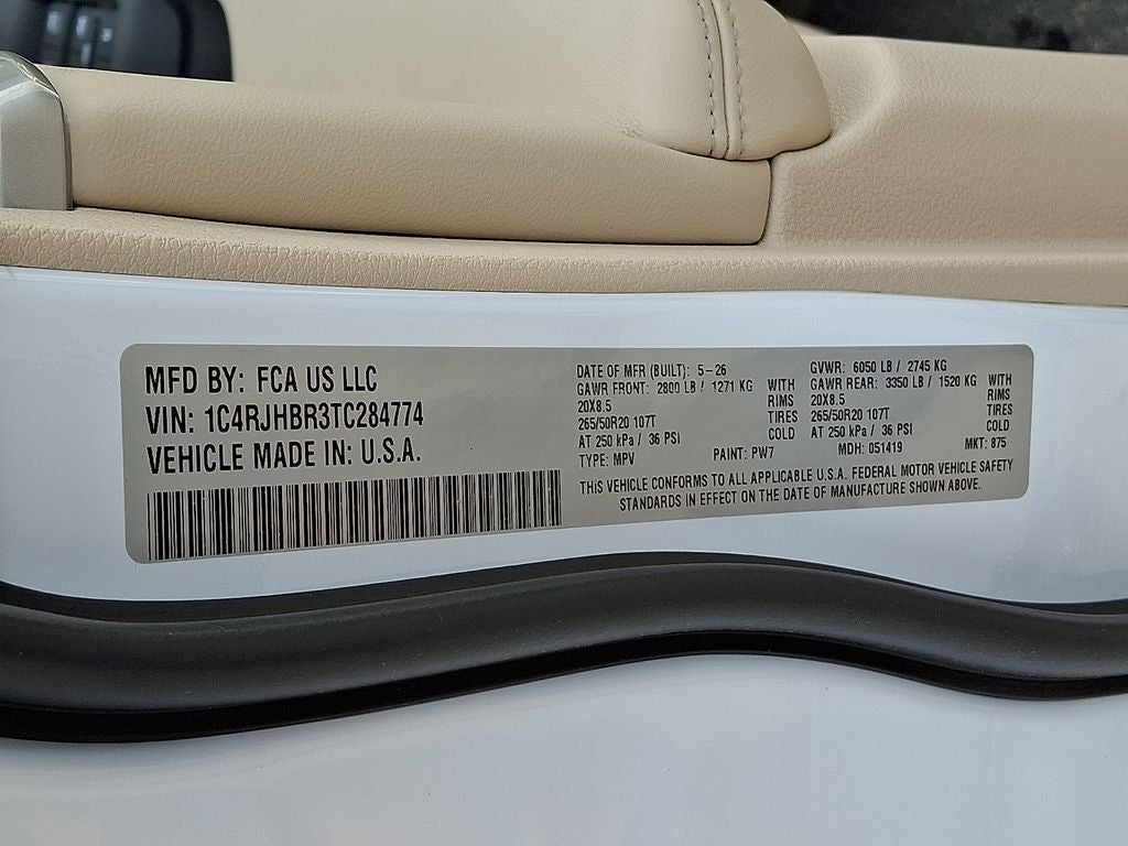 2026 Jeep Grand Cherokee Limited