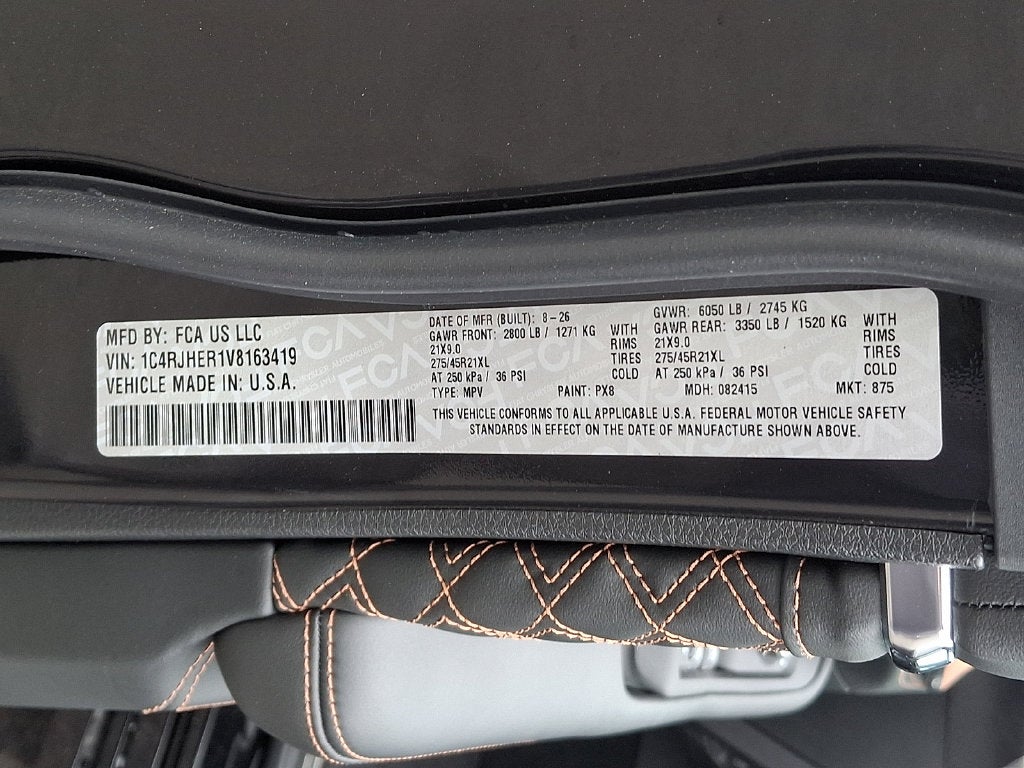 2027 Jeep Grand Cherokee Summit