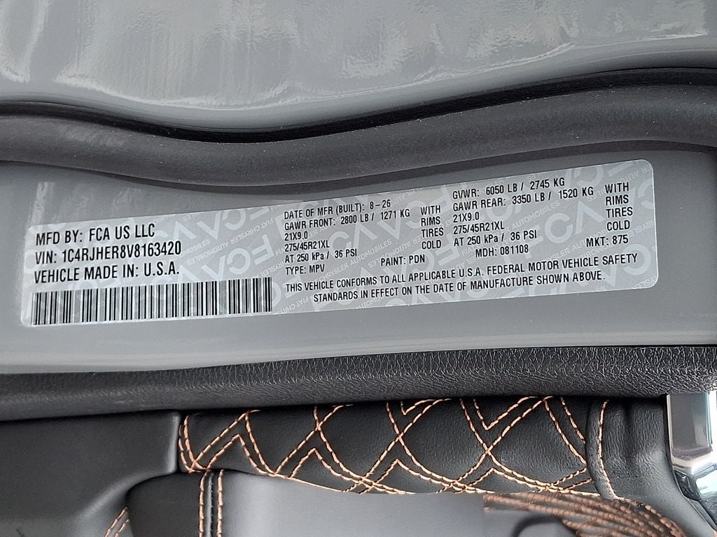 2027 Jeep Grand Cherokee Summit