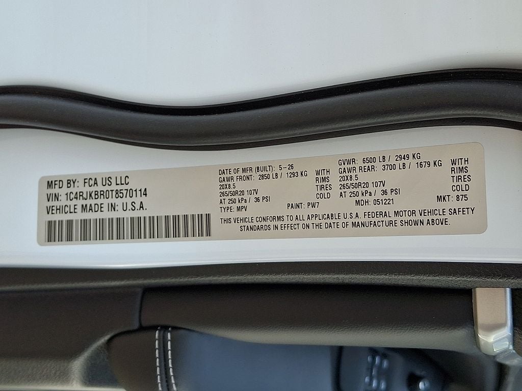 2026 Jeep Grand Cherokee L Limited