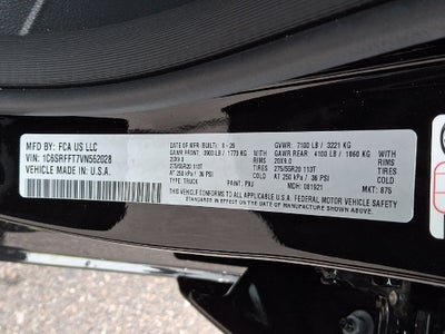 2027 RAM 1500 Big Horn/Lone Star