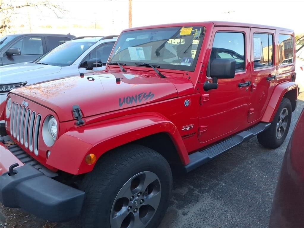 2017 Jeep Wrangler Unlimited Sahara 4x4
