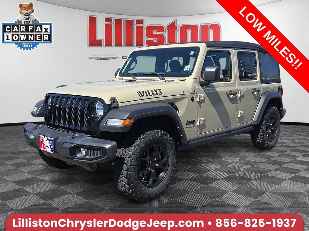 2022 Jeep Wrangler Unlimited Willys Sport 4x4