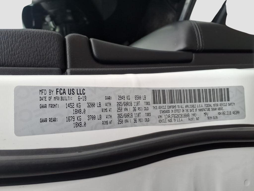 2019 Jeep Grand Cherokee Limited 4x4