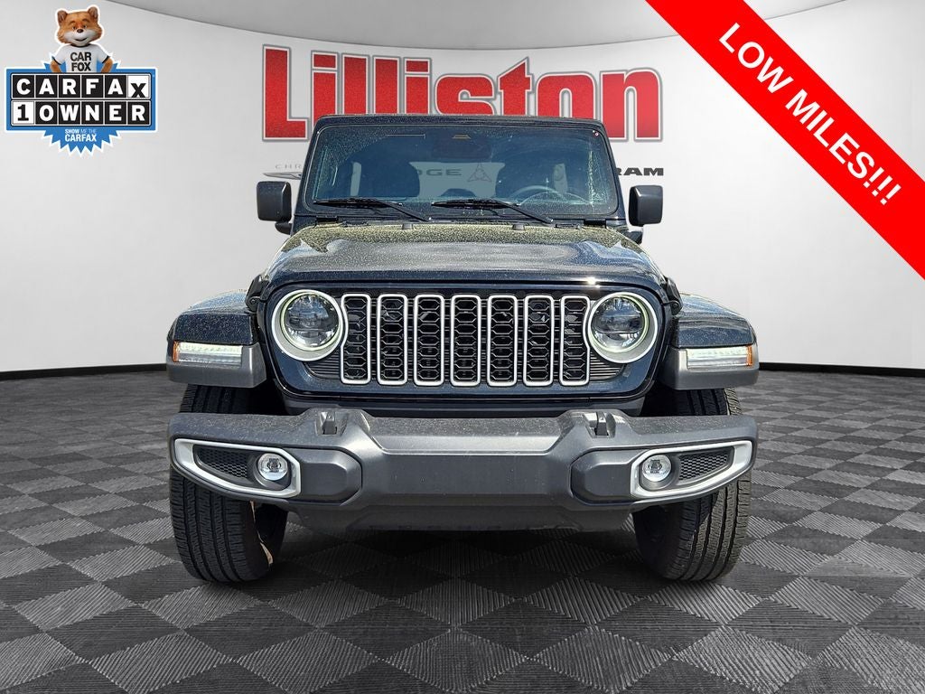 Used 2025 Jeep Wrangler 4xe Sahara 4XE with VIN 1C4RJXP61SW599448 for sale in Millville, NJ