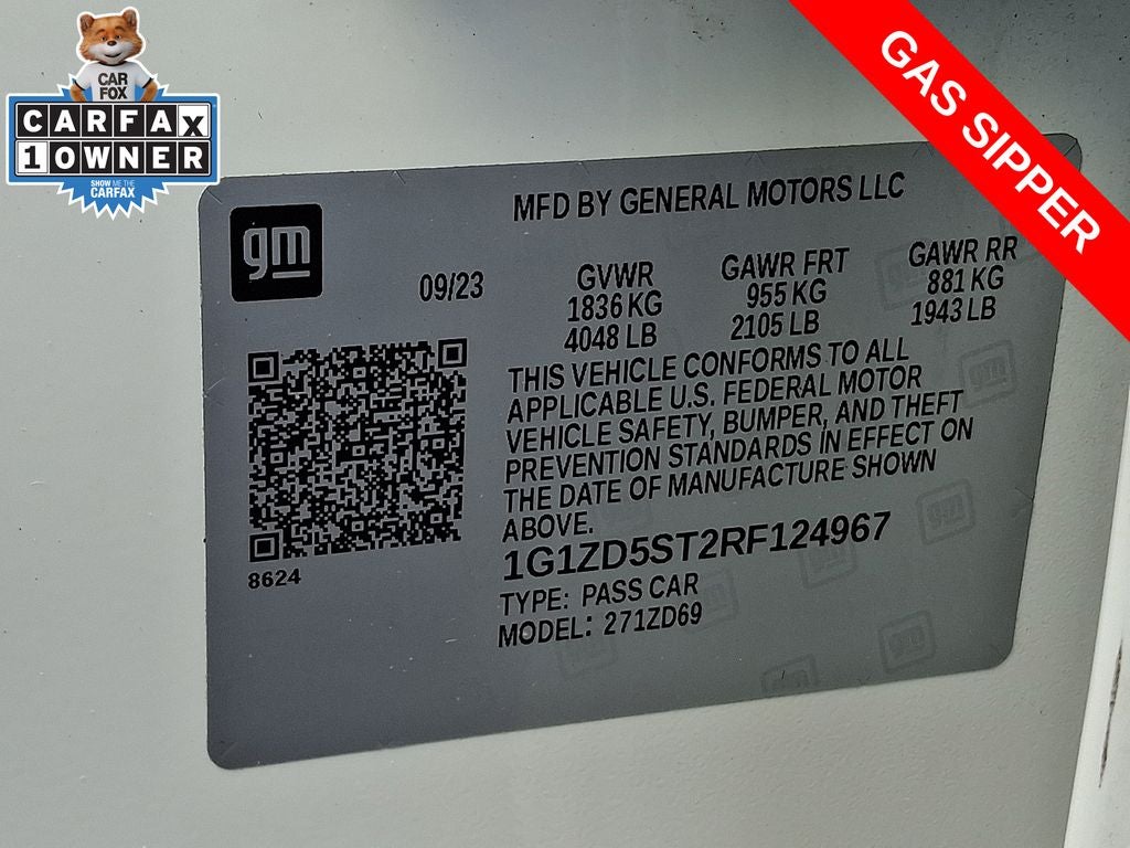 2024 Chevrolet Malibu FWD 1LT