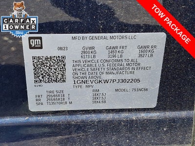 2023 Chevrolet Traverse AWD LT Cloth
