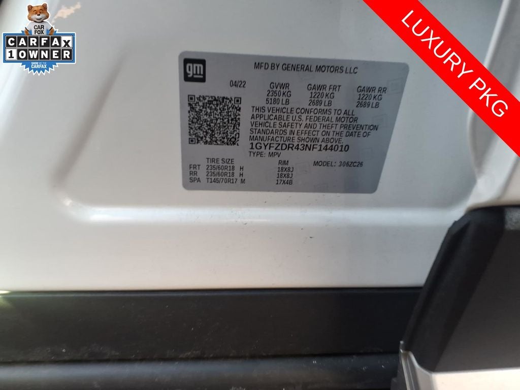 2022 Cadillac XT4 AWD Premium Luxury