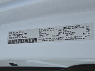 2024 RAM ProMaster 1500 Cargo Van SLT High Roof 136' WB