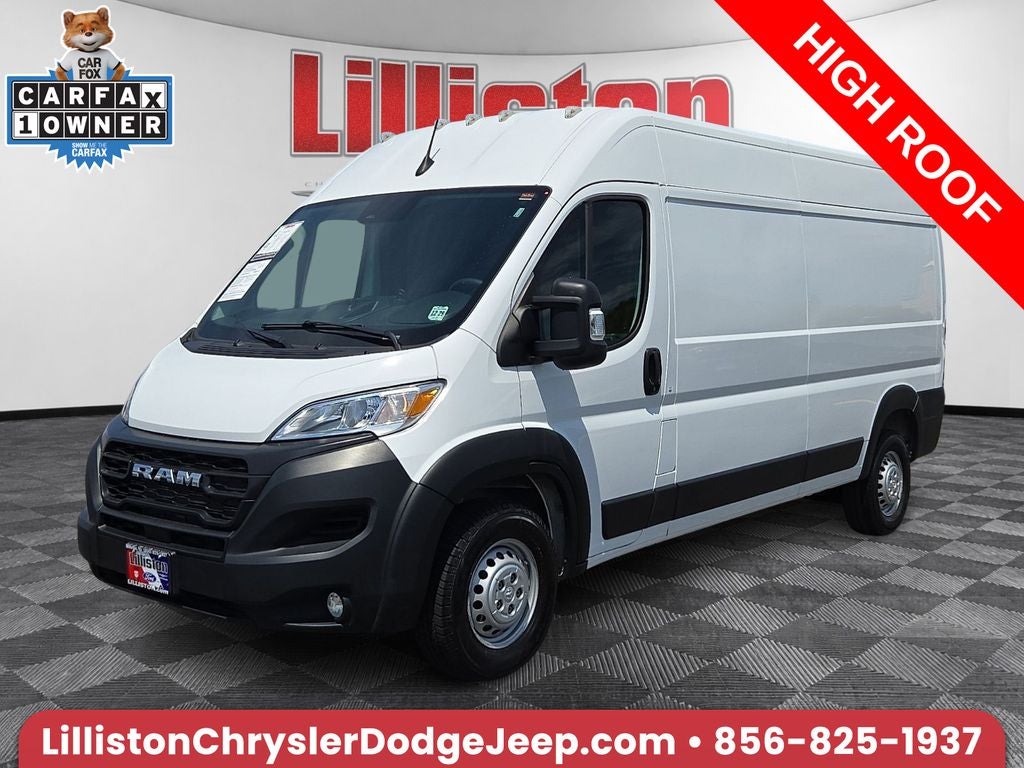 2025 RAM ProMaster 2500 Cargo Van Tradesman High Roof 159' WB w/Pass Seat