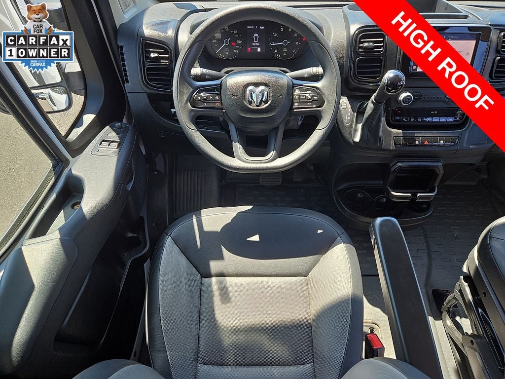 2025 RAM ProMaster 2500 Cargo Van Tradesman High Roof 159' WB w/Pass Seat