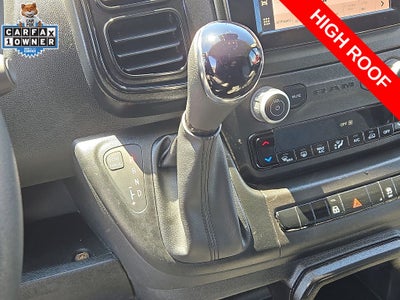 2025 RAM ProMaster 2500 Cargo Van Tradesman High Roof 159' WB w/Pass Seat