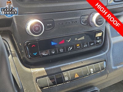 2025 RAM ProMaster 2500 Cargo Van Tradesman High Roof 159' WB w/Pass Seat