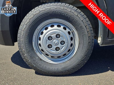 2025 RAM ProMaster 2500 Cargo Van Tradesman High Roof 159' WB w/Pass Seat