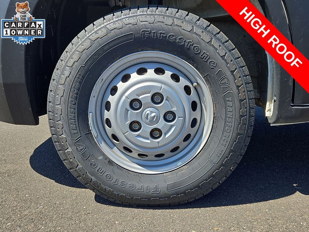 2025 RAM ProMaster 2500 Cargo Van Tradesman High Roof 159' WB w/Pass Seat