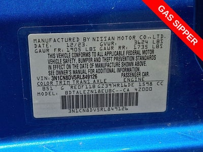 2024 Nissan Versa 1.6 S