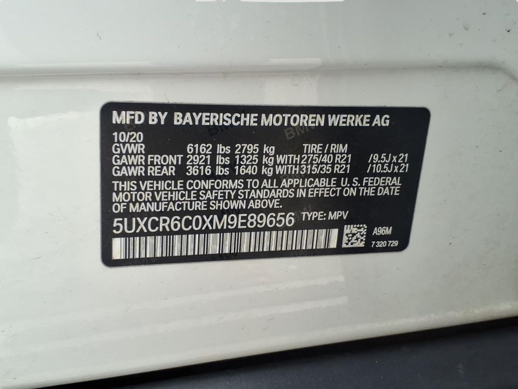 2021 BMW X5 xDrive40i