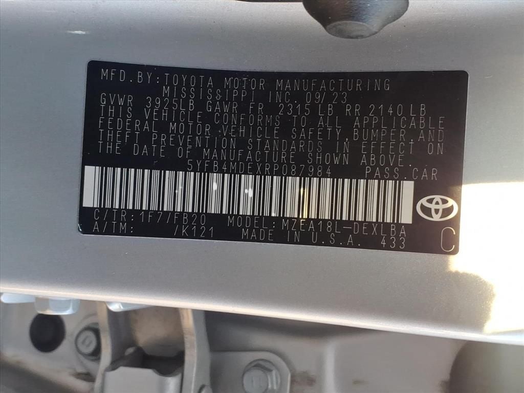 2024 Toyota Corolla LE