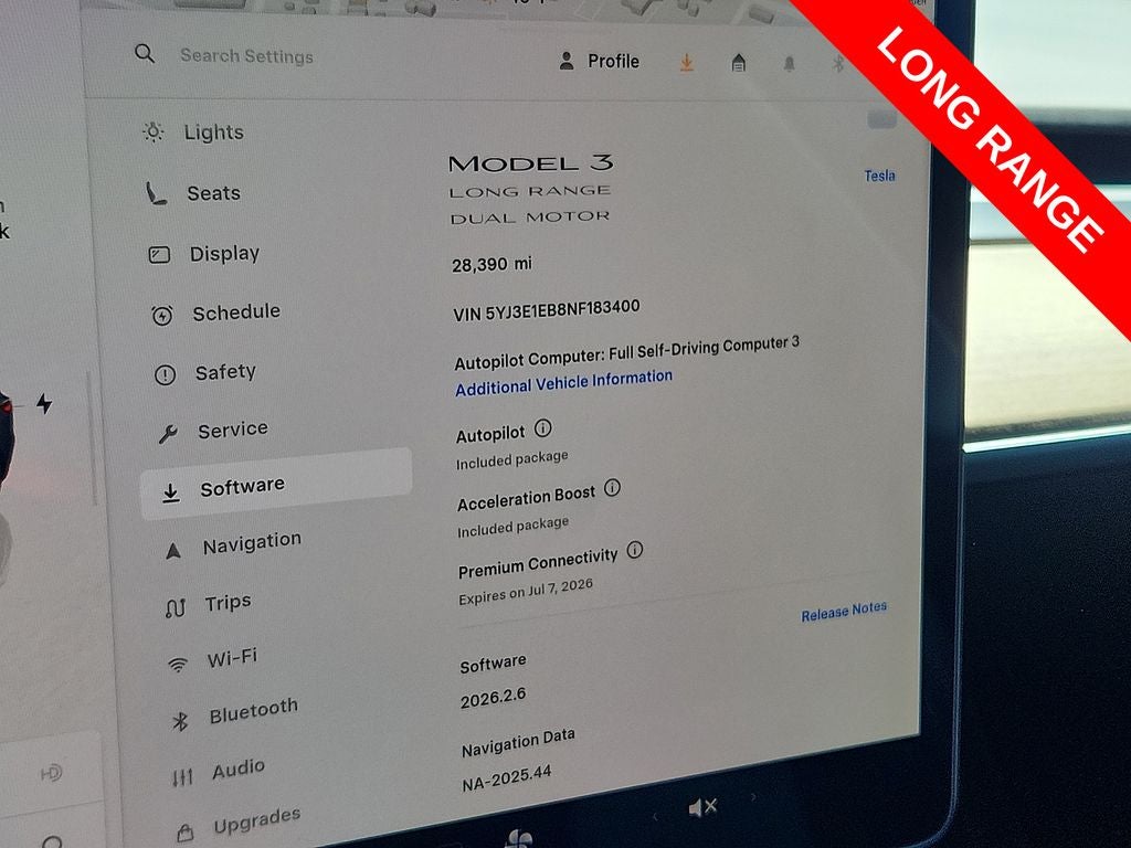 2022 Tesla Model 3 Long Range Dual Motor All-Wheel Drive