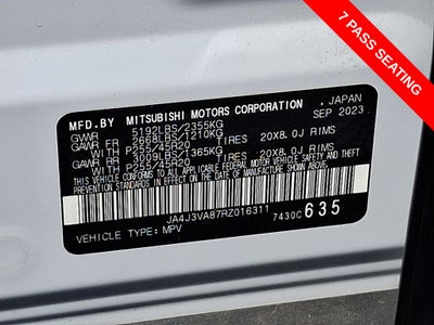 2024 Mitsubishi Outlander SE 2.5 2WD