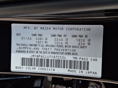 2026 Mazda Mazda3 Sedan 2.5 S Preferred