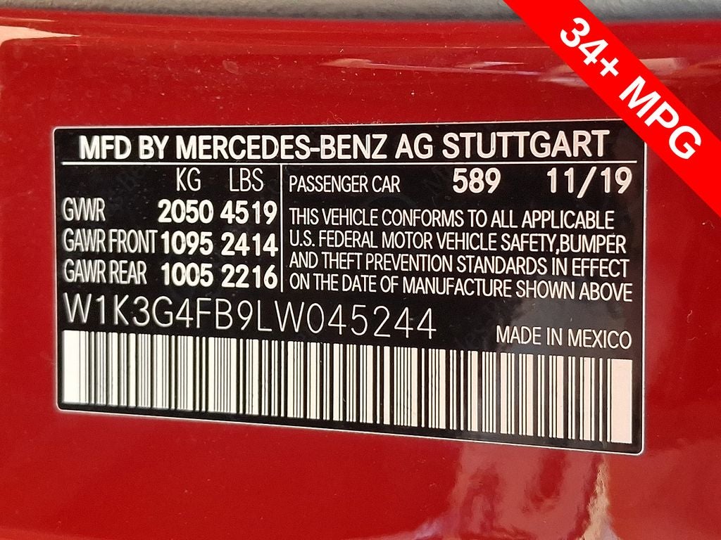 2020 Mercedes-Benz A 220 4MATIC®