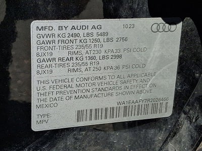 2024 Audi Q5 Premium Plus 45 TFSI S line quattro