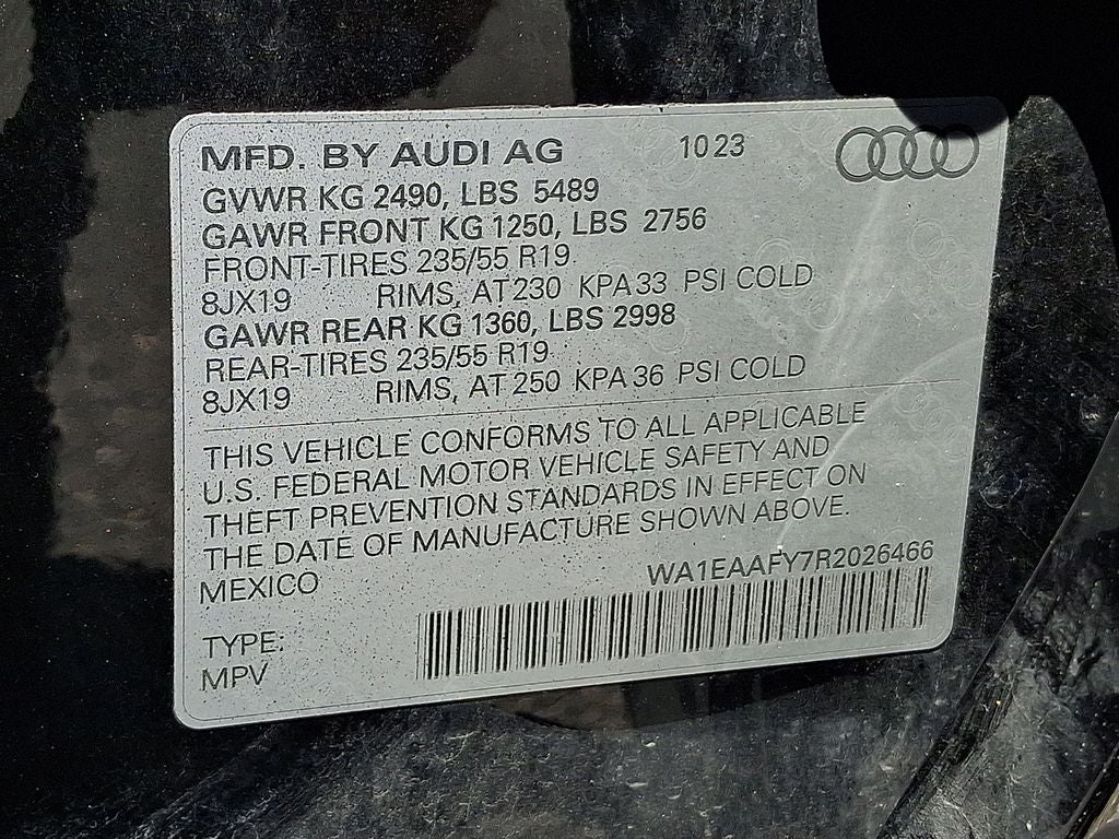 2024 Audi Q5 Premium Plus 45 TFSI S line quattro