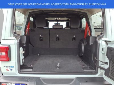 2023 Jeep Wrangler Rubicon 20th Anniversary Edition 4xe