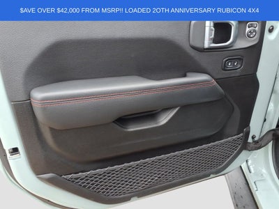 2023 Jeep Wrangler Rubicon 20th Anniversary Edition 4xe