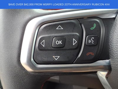 2023 Jeep Wrangler Rubicon 20th Anniversary Edition 4xe
