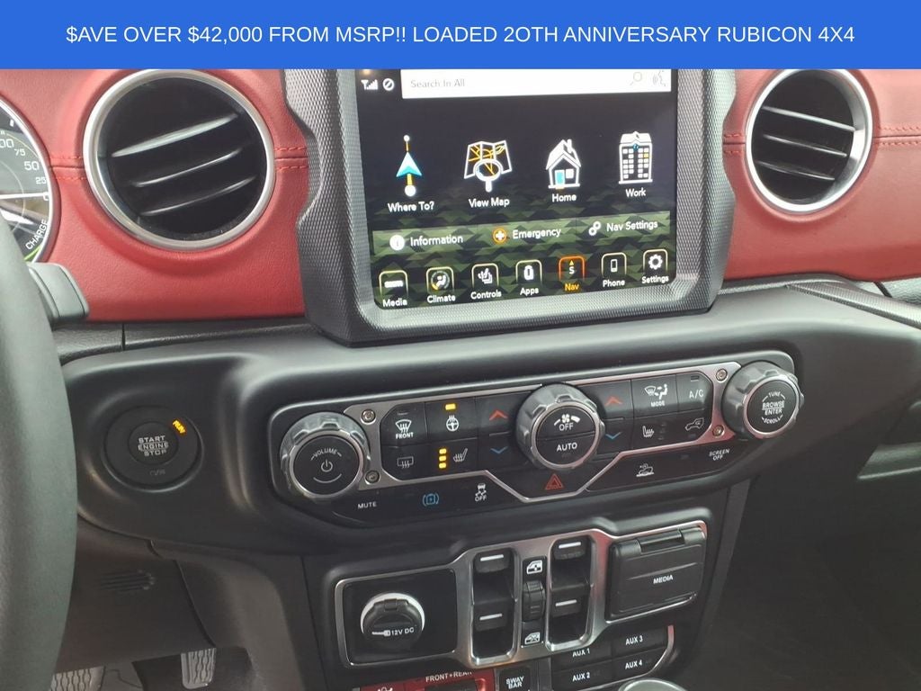 2023 Jeep Wrangler Rubicon 20th Anniversary Edition 4xe