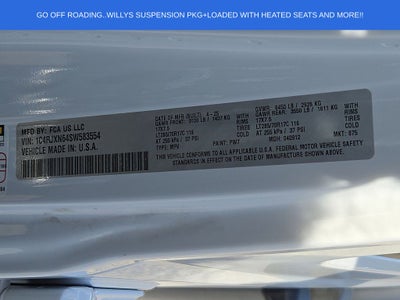2025 Jeep Wrangler Willys 4xe