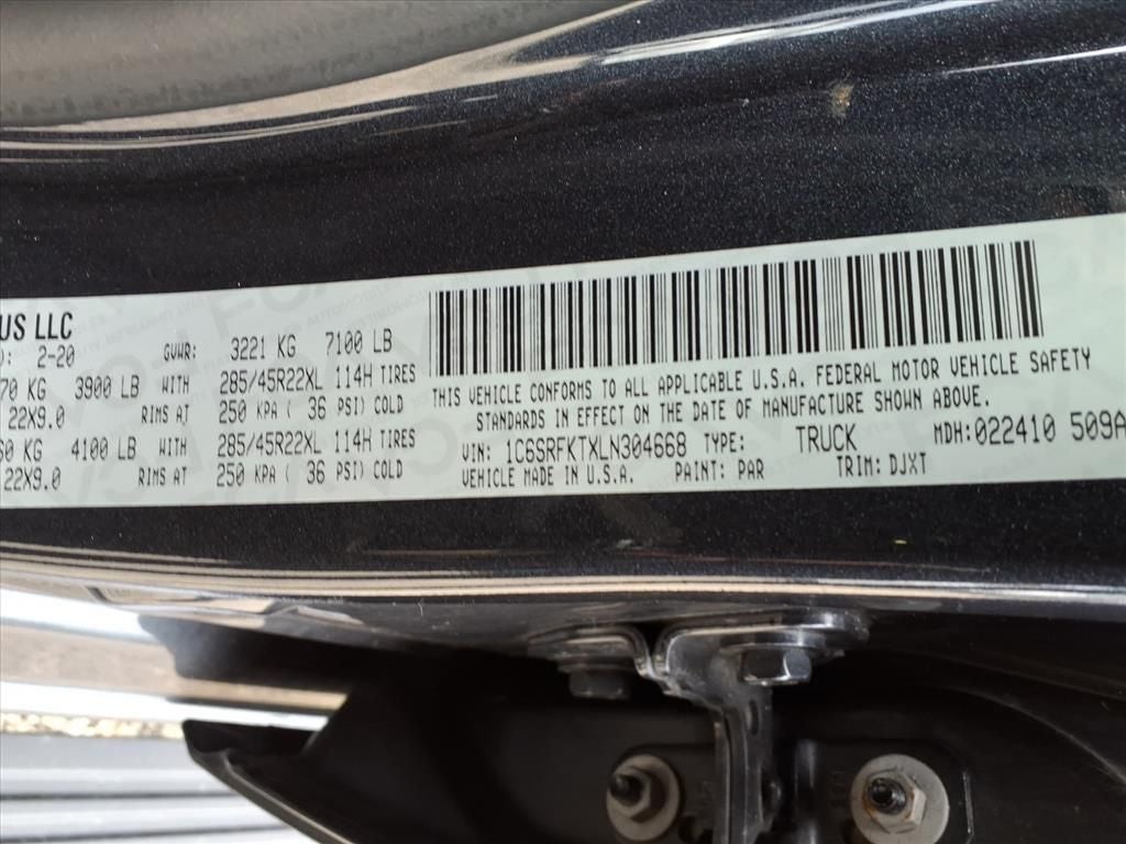 2020 RAM 1500 Laramie Longhorn