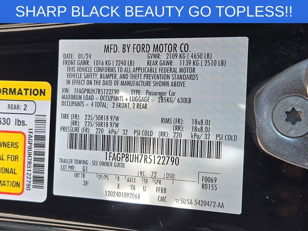 2024 Ford Mustang EcoBoost Premium