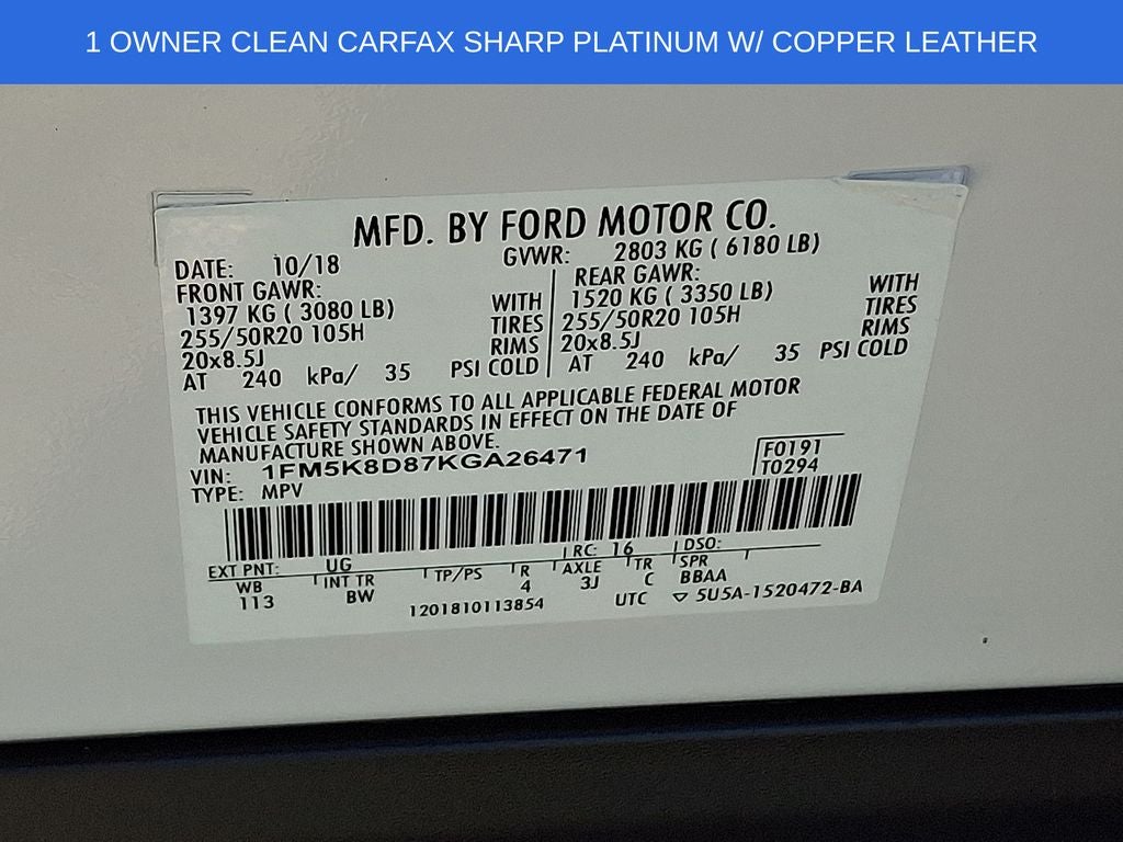 2019 Ford Explorer XLT