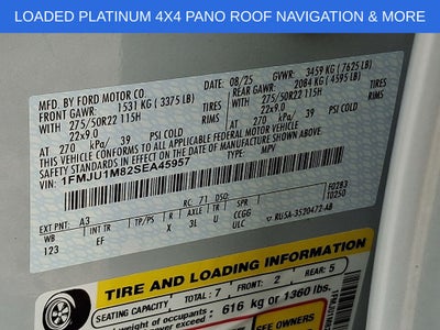 2025 Ford Expedition Platinum