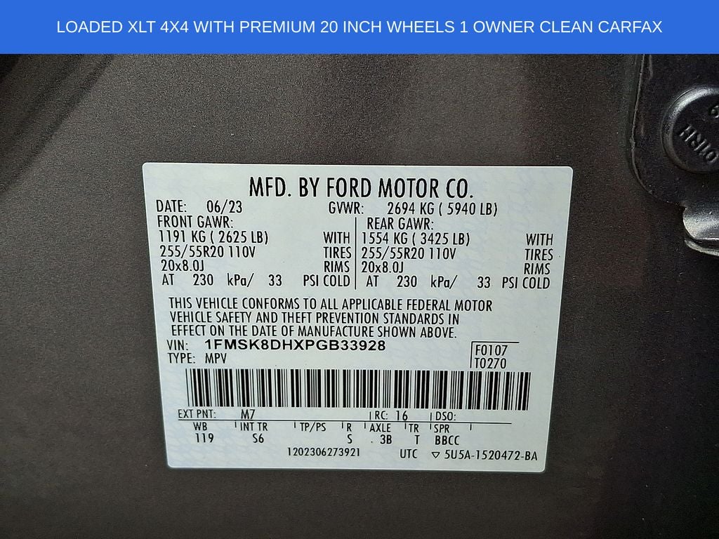 2023 Ford Explorer XLT