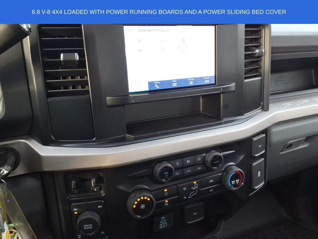 2024 Ford F-350SD XL Power Boards and Tonneau