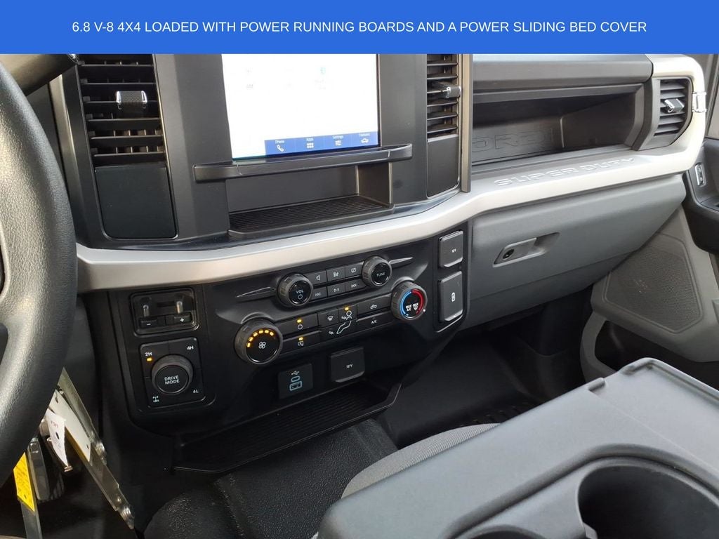 2024 Ford F-350SD XL Power Boards and Tonneau