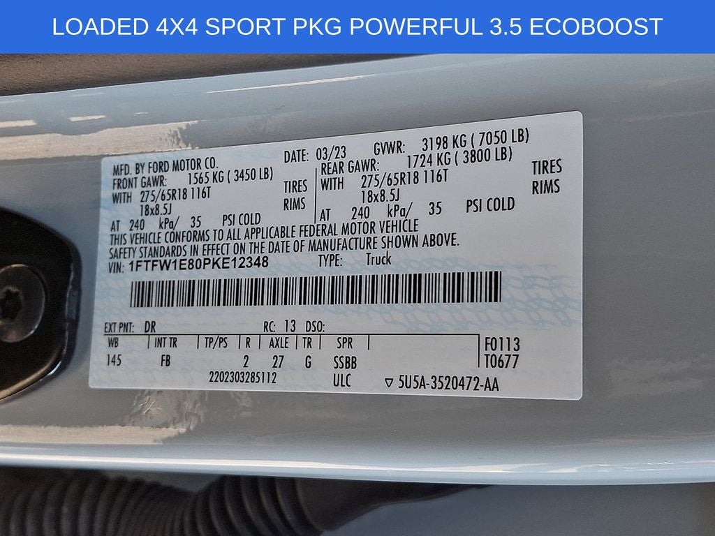 2023 Ford F-150 XLT