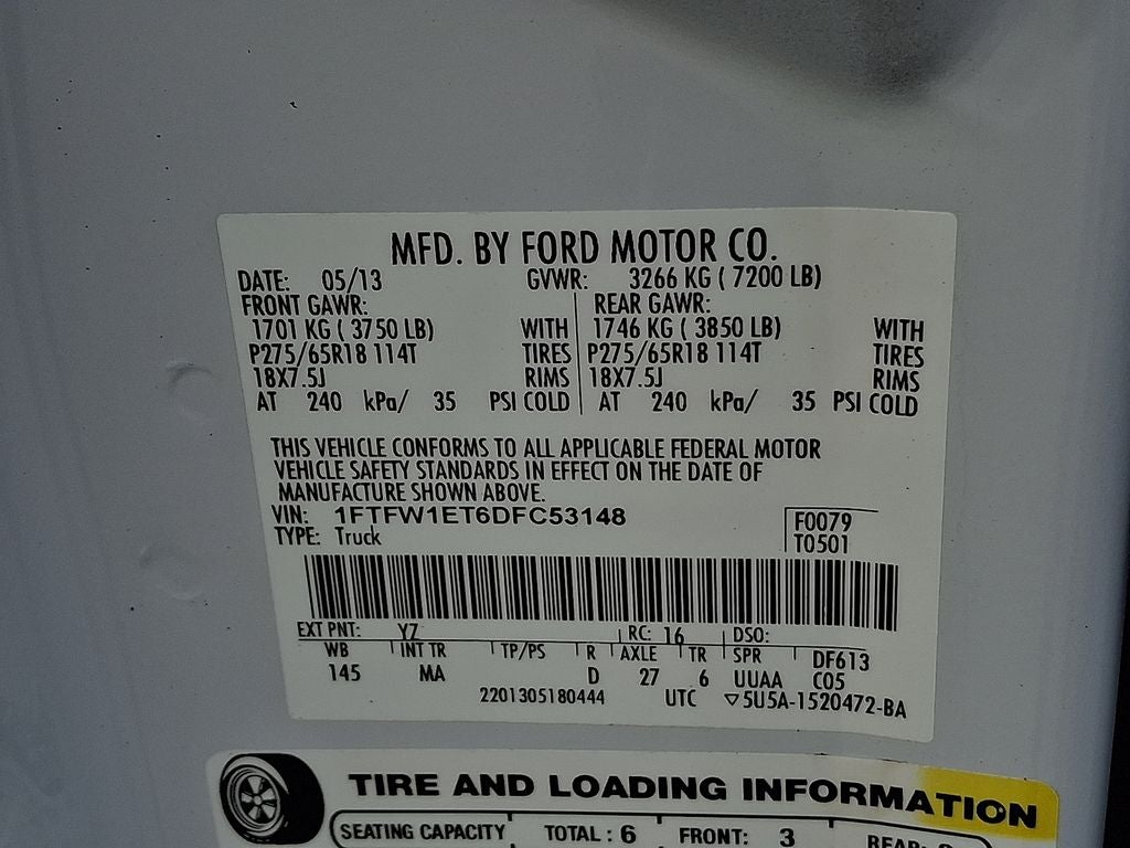 2013 Ford F-150 XLT