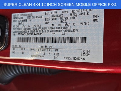 2025 Ford F-150 XLT