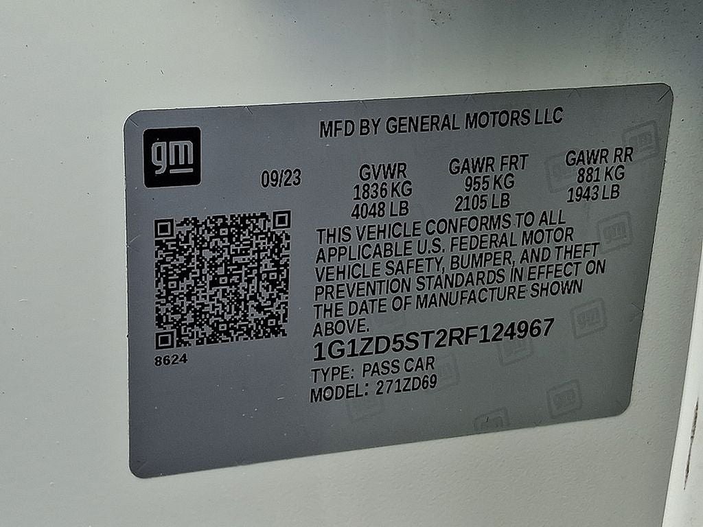 2024 Chevrolet Malibu LT 1LT