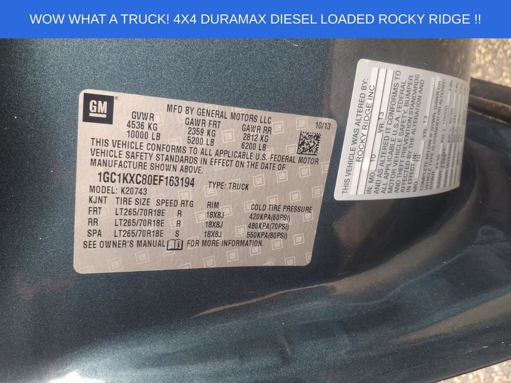 2014 Chevrolet Silverado 2500HD LT