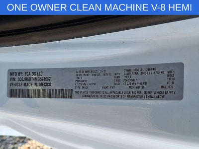2021 RAM 1500 Classic Tradesman