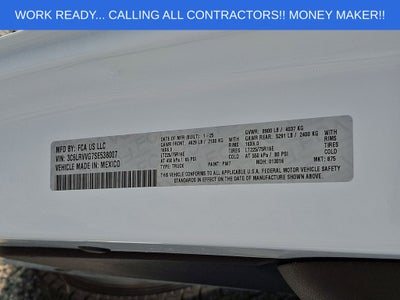 2025 RAM ProMaster 2500 Base
